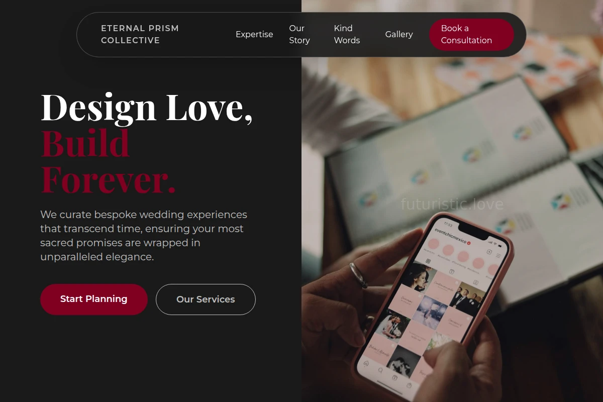 Chrome Wedding Planner