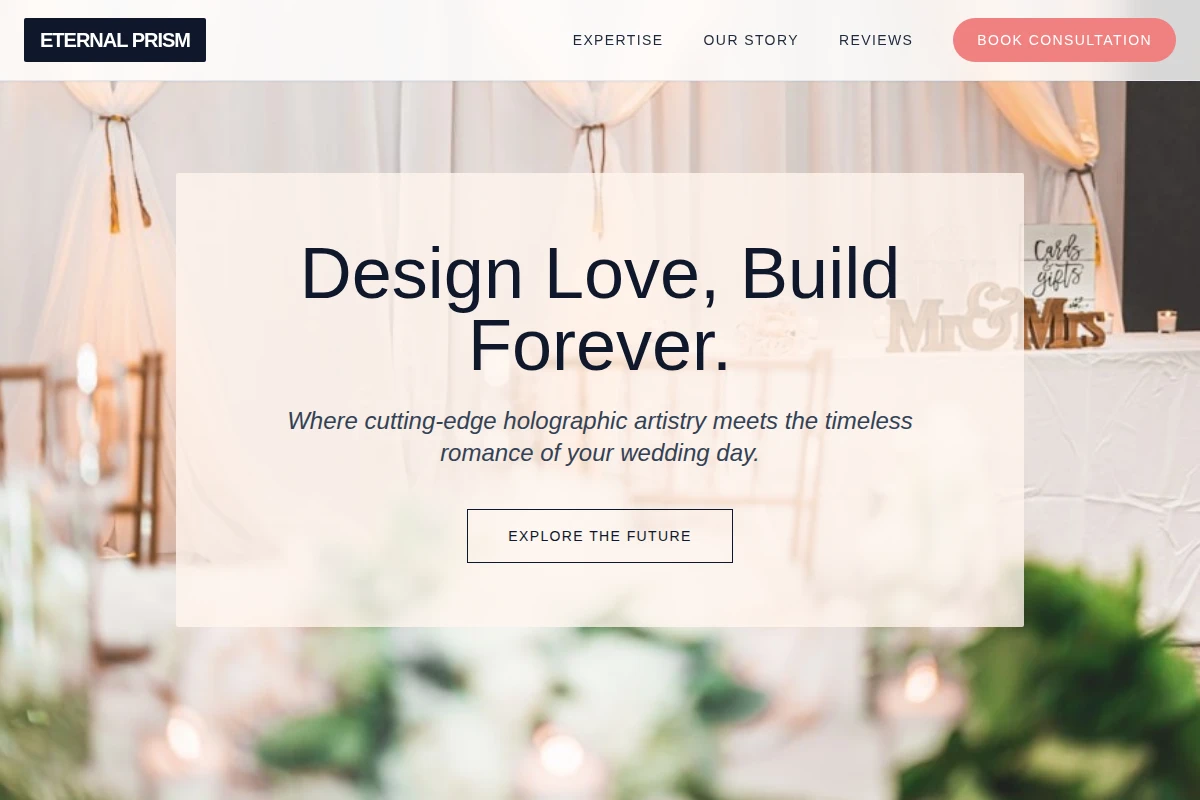 Hologram Wedding Planner